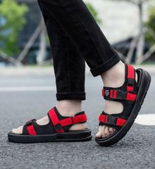Dép Sandal Nam 2 Quai Khóa Bấm Pro - Xăng-đan Thể Thao Thoải Mái, Dép Quai Hậu Xu Hướng Thời Trang Nam Nữ