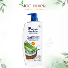 Dầu Gội 2 Trong 1 Head & Shoulders Advanced Scalp Care 1.18L - Chống Gàu, Dưỡng Tóc Mềm Mượt Với Lô Hội & Nước Dừa