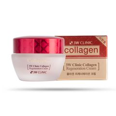 Kem Dưỡng Trắng Sáng Tái Tạo Da 3W Clinic Đỏ - Kem Làm Trắng Da, Cung Cấp Độ Ẩm, Giúp Da Mịn Màng, 60ml