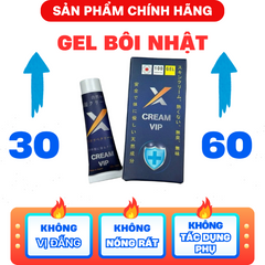 Kem Vip Cream Nhật - Kem Dưỡng Ẩm Tăng Cường Sức Khỏe Nam Giới, Hỗ Trợ Tự Tin và Khỏe Mạnh - Dùng Công Nghệ Hiện Đại