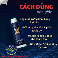 Kem Vip Cream Nhật - Kem Dưỡng Ẩm Tăng Cường Sức Khỏe Nam Giới, Hỗ Trợ Tự Tin và Khỏe Mạnh - Dùng Công Nghệ Hiện Đại