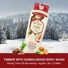 Sữa Tắm Old Spice Timber 532ml - Hương Gỗ Tự Nhiên, Sảng Khoái & Nam Tính, Sản Phẩm Mỹ Phẩm Chăm Sóc Da Cao Cấp