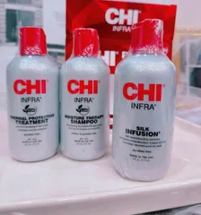 Bộ Chăm Sóc Tóc Hư Tổn ThermaCare - Gội + Xả + Dưỡng Tóc Chi Thermal Care Kit 3 Sản Phẩm 177ml *3