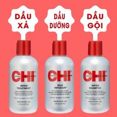 Bộ Chăm Sóc Tóc Hư Tổn ThermaCare - Gội + Xả + Dưỡng Tóc Chi Thermal Care Kit 3 Sản Phẩm 177ml *3