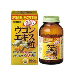 Viên uống nghệ mùa thu Orihiro Ukon Extract Japan 520 viên