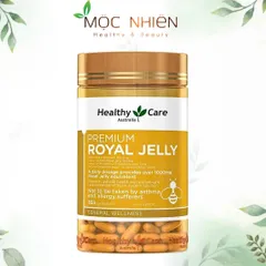 Sữa Ong Chúa Healthy Care Royal Jelly 1000mg - Vitamin Hỗ Trợ Tăng Cường Sức Khỏe & Làm Đẹp Da 365 Viên