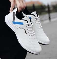 Giày Thể Thao Nam SPORT Da PU Cao Cấp - Giày Chạy Bộ Thời Trang Mới Dễ Phối Đồ, Nhẹ, Bền, Phù Hợp Mọi Hoạt Động