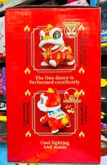 Đồ Chơi Trung Thu RUNQI 9053 - Kỳ Lân và Sư Tử Chạy Bằng Pin Có Âm Thanh và Đèn LED Dành Cho Trẻ Em Từ 3 Tuổi