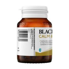 Viên uống giảm lo âu, căng thẳng thần kinh Blackmores Calm & Relax 60 viên 334540