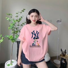 Áo Thun Unisex MIB Kiểu MLB NY - Thiết Kế Streetwear Cao Cấp, Chất Liệu Cotton Mềm Mịn, Phong Cách Hiện Đại Dành Cho Nam Nữ