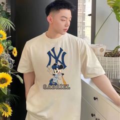 Áo Thun Unisex MIB Kiểu MLB NY - Thiết Kế Streetwear Cao Cấp, Chất Liệu Cotton Mềm Mịn, Phong Cách Hiện Đại Dành Cho Nam Nữ