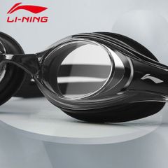 Kính Bơi Người Lớn LI-NING Chính Hãng Chống Nước, Chống Sương Mù, Chống Tia UV, Tặng Kèm Nút Bịt Tai - Dụng Cụ Bơi Lội Chất Lượng Cao