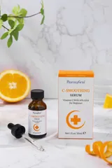 Serum Làm Mịn Da C-Smoothing Vitamin C + 10% AHA Pharmaform - Chăm sóc da dầu mụn, làm sáng và cải thiện kết cấu da hiệu quả