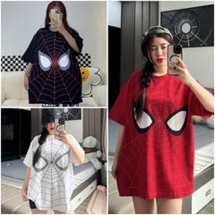 Áo Thun Unisex Spider-Man Graphic Tee - Phong Cách Streetwear Cá Tính Cho Nam Nữ, Nhiều Màu Sắc Bắt Mắt