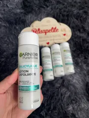 Sữa Dưỡng Tẩy Tế Bào Chết GARNIER Lotion Exfoliante 120ml - Giúp Giảm Thâm, Cải Thiện Kết Cấu Da, Dưỡng Ẩm Suốt 24 Giờ