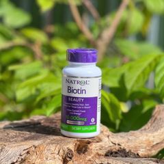 Date 5/25 Viên uống mọc tóc Natrol Biotin Beauty 10000mcg 334829