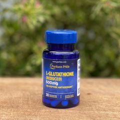 Viên uống trắng da Puritan's Pride Premium L-Glutathione 500mg 334835