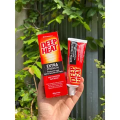Mẫu mới Gel xoa bóp Mentholatum Extra Strength Deep Heat 100g 334837