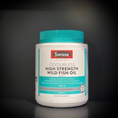 Dầu cá Swisse Ultiboost Odourless Wild Fish Oil 1500mg 400 viên 334847