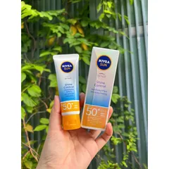 Kem chống nắng Nivea Sun UV Face Shine Control mattifying Efect 0% sticky feeling 50ml 334849