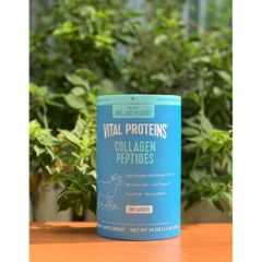 Bột Collagen Vital Proteins Peptides - Hỗ Trợ Sức Khỏe Da, Tóc, Móng và Khớp - Collagen Không Mùi Vị, Từ Bò Ăn Cỏ
