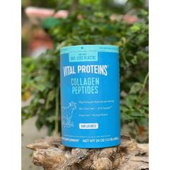 Bột Collagen Vital Proteins Peptides - Hỗ Trợ Sức Khỏe Da, Tóc, Móng và Khớp - Collagen Không Mùi Vị, Từ Bò Ăn Cỏ