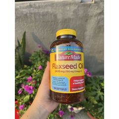 Viên uống Dầu Hạt Lanh Omega 369 Nature Made Flaxseed Oil 1400mg của Mỹ 300 viên 334874