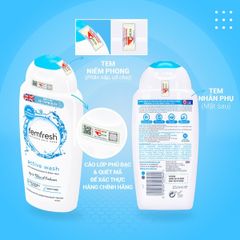 Dung dịch vệ sinh phụ nữ Femfresh Active Wash 250ml - Sạch sẽ, tươi trẻ, phù hợp cho vận động viên, hàng Anh nhập khẩu chính ngạch
