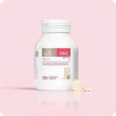 Viên Kẽm Bio Island Zinc 120 Viên Nhai Hàng Úc - Vitamin Kích Thích Sự Phát Triển Cho Bé