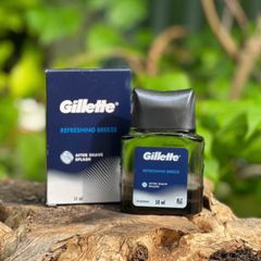 Dưỡng Da Sau Cạo Râu Gillette Refreshing Breeze After Shave Splash 50ml - Giảm Rát, Lưu Hương Lâu, Cho Nam Giới