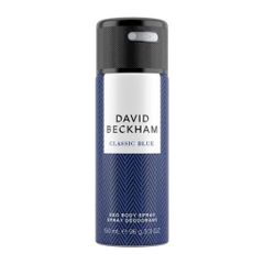 Xịt Khử Mùi Nam David Beckham Classic Blue Body Spray 150ml - Hương Nước Hoa Chính Hãng, Tươi Mát, Quyến Rũ