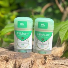 Lăn Khử Mùi Mitchum Natural Power 40g - Tiết Kiệm Độ Ẩm 24 Giờ, 96% Tự Nhiên, Không Nhôm, Phù Hợp Cho Nữ
