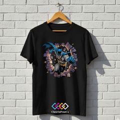 Áo Phông Batman Siêu Anh Hùng Nam Nữ - Phong Cách Streetwear Oversize Cotton Thoải Mái, In Hình Nghệ Thuật Kỹ Thuật Số từ DC Comics