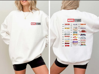 Áo nỉ 2 mặt Marvel Studios - Áo hoodie dày dặn, ấm áp cho fan phim Marvel, phong cách độc đáo, chất liệu cao cấp.