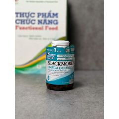 Viên uống Blackmores Omega Double High Strength Fish Oil 90 viên - Hỗ trợ tim mạch, mắt và da với omega 3 tự nhiên cao cấp