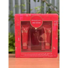Set Nước hoa nữ Elizabeth Arden Red Door (1 nước hoa 100ml + 1 body lotion 100ml + sữa tắm 100ml) 335134