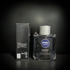 NIVEA Men DEEP Dưỡng Da Sau Cạo Râu 100ml - Lotion Phục Hồi & Kháng Khuẩn Với Hương Gỗ Nam Tính Tươi Mát
