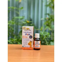 Vitamin D3 + K2 Nature's Way - Giọt Hỗ Trợ Canxi Cho Trẻ Em 11ml, Tăng Cường Sức Khỏe Xương và Đề Kháng