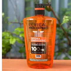 Sữa Tắm Gội L'oreal Men Expert Hydra Energetic Taurine 3 trong 1 1000ml - Chăm sóc da nam giới, tăng cường sức sống và độ ẩm