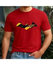 Áo Thun Unisex Batman - Cotton Dày Mềm, Hình In Siêu Anh Hùng DC Comics, Phong Cách Geeky Kiểu Dáng Thoải Mái Cho Fan