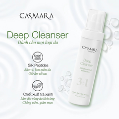 Sữa Rửa Mặt Casmara 3in1 Deep Cleanser 150ml - Sản Phẩm Làm Sạch Da Đa Năng, Giữ Ẩm, Phù Hợp Mọi Loại Da