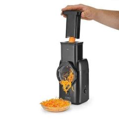Máy Cắt Lát Caso Multislicer 80W - Thiết Bị Đa Năng Cắt Lát, Cắt Sợi Rau Củ, An Toàn, Dễ Dàng Vệ Sinh, Màu Đen