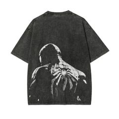 Áo Thun Nam Nữ Marvel Spider-Man Cổ Điển Phong Cách Thể Thao Vintage Thoáng Mát - Áo Thun Oversize Streetwear Độc Đáo