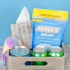 Kẹo ngậm Halls Relief Sugar Free - Mountain Menthol 70 viên
