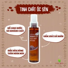 Xịt Khoáng Aspasia Moist Up Face Mist - 150ml - ốc sên