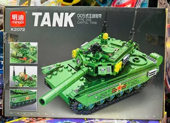 MINGDI K2072 Capital Tank Type 005 - Bộ lắp ráp mô hình xe tăng gồm 338 mảnh ghép cho trẻ em từ 6 tuổi phát triển kỹ năng quan sát và tư duy logic