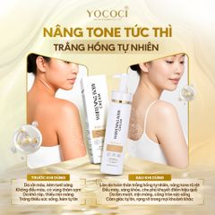 Kem Dưỡng Trắng Body Cao Cấp YOCOCI Whitening Cream 150g - Nâng Tone, Dưỡng Trắng Da Tự Nhiên, Giúp Da Mịn Màng, Rạng Rỡ