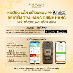 Bộ 2 Sản Phẩm Chăm Sóc Da Mặt Yococi - Kem Dưỡng Trắng 20g và Sữa Rửa Mặt 100g Giảm Mụn, Mờ Thâm, Dưỡng Sáng Da tự nhiên