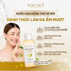 Nước Hoa Hồng Yococi Perfect Oolong Toner 110g - Dưỡng Da Mịn Màng, Cân Bằng Độ pH, Dưỡng Ẩm Cho Mọi Loại Da