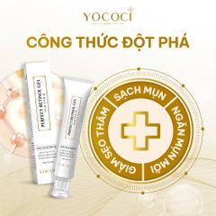 Gel Chấm Mụn YOCOCI Retinol Cao Cấp 15g – Giảm Mụn, Mờ Thâm, Ngừa Sẹo, Dưỡng Da Mịn Màng, Hỗ Trợ Làm Lành Vết Thương